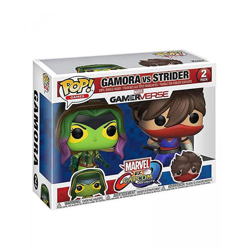 POP! Games Marvel Vs Capcom Gamora Vs Strider (P2) 2-Pack