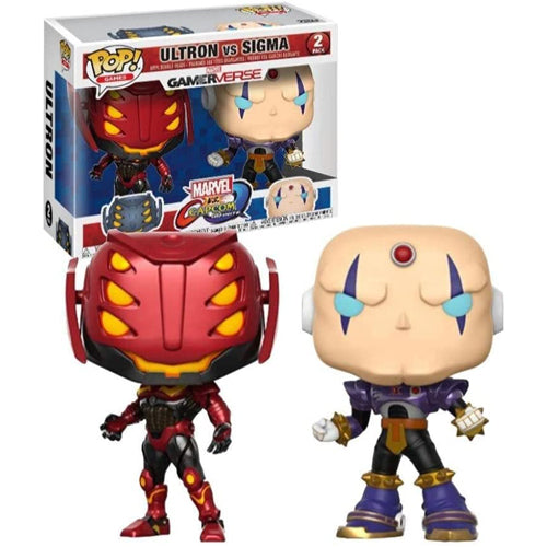 POP! Games Marvel Vs Capcom Ultron Vs Sigma 2-Pack