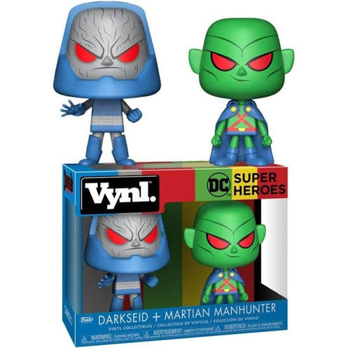 POP! Heroes Martian Manhunter & Darkseid Vynl