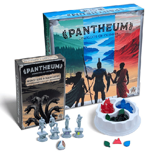 Pantheum Board Game: Demigods Of Olympia
