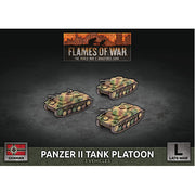 Panzer II Tank Platoon (x3 Plastic)