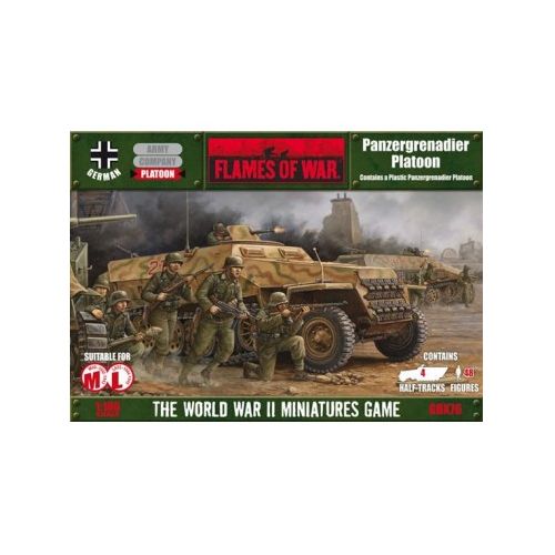 Panzergrenadier Platoon (Plastic)