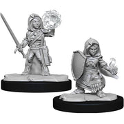 Pathfinder Battles Deepcuts Unpainted Miniatures (Wave 14): Halfling Cleric Female
