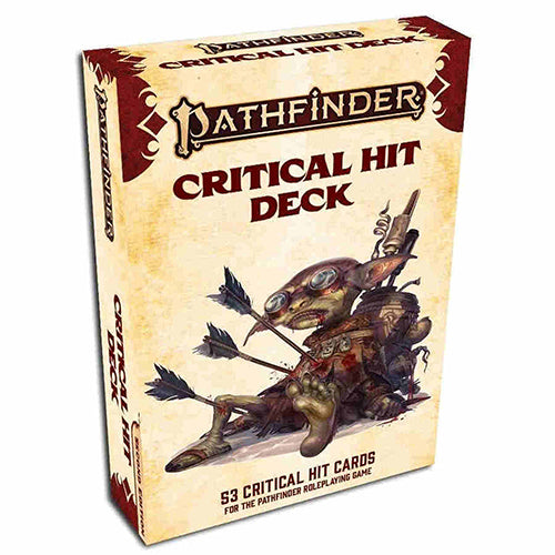 Pathfinder RPG Second Edition (P2): Critical Hit Card Deck