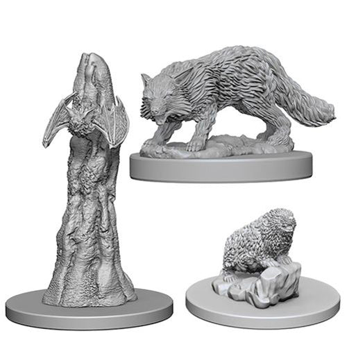 Pathfinder Deep Cuts Unpainted Miniatures (W1) - Familiars
