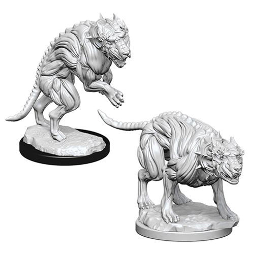 Pathfinder Deep Cuts Unpainted Miniatures (W1) - Hell Hounds