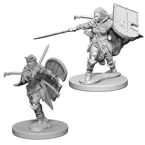 Pathfinder Deep Cuts Unpainted Miniatures (W1) - Human Female Paladin