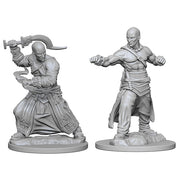 Pathfinder Deep Cuts Unpainted Miniatures (W1) - Human Male Monk