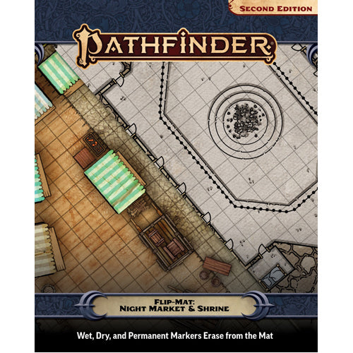 Pathfinder Flip-Mat: Night Market & Shrine