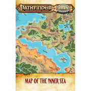 Pathfinder For Savage Worlds Inner Sea Poster Map