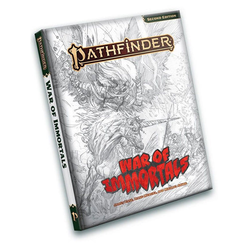 Pathfinder RPG 2nd Edition: War Of Immortals Sketch Cover Edition