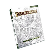 Pathfinder RPG: Monster Core 2 Sketch Cover