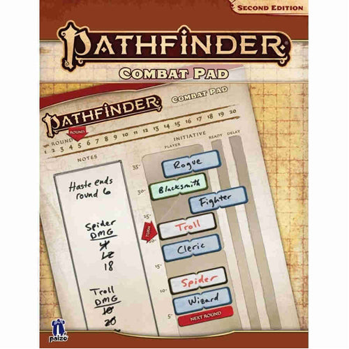 Pathfinder RPG Second Edition (P2): Combat Pad