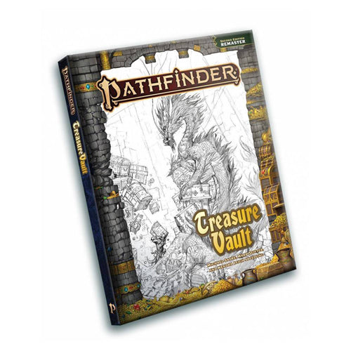 Pathfinder RPG: Treasure Vault (Remastered) Sketch Cover Edition (P2) - Hardback