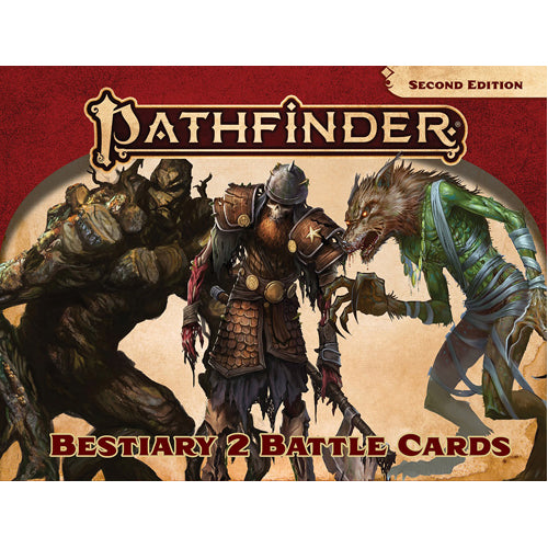 Pathfinder Second Edition RPG (P2): Bestiary 2 Battle Cards