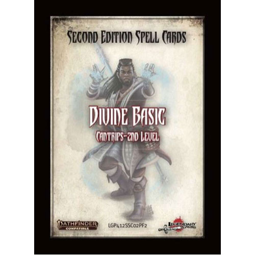Pathfinder Second Edition RPG (P2): Divine Basic Spell Card Set