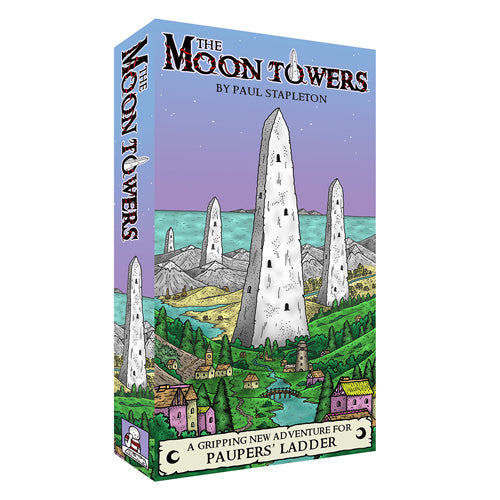 Jeu de société Paupers Ladder : L'extension Les Tours Lunaires