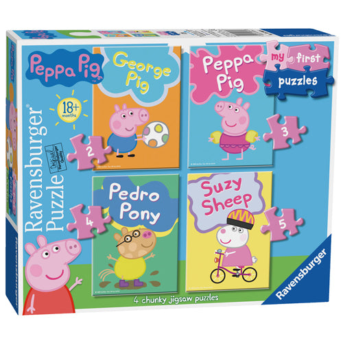 Peppa Pig My First Puzzles (2,3,4,5pc)