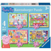 Peppa Pig Party Puzzle - 4 in a Box