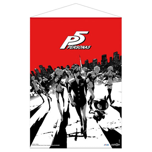 Persona 5: Group Fabric Wall Scroll