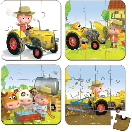 Peter's Tractor Puzzle Case