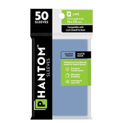 Phantom Sleeves: Lime Size (70mm x 110mm) - Gloss/Matte (50)