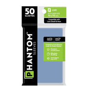 Phantom Sleeves: Lime Size (70mm x 110mm) - Matte/Matte (50)