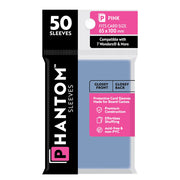 Phantom Sleeves: Pink Size (65mm x 100mm) - Gloss/Gloss (50)