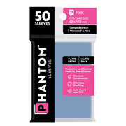 Phantom Sleeves: Pink Size (65mm x 100mm) - Matte/Matte (50)