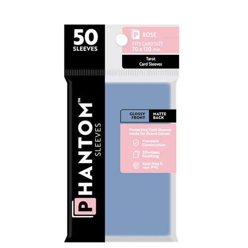 Phantom Sleeves: Rose Size (70mm x 120mm) - Gloss/Matte (50)