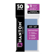 Phantom Sleeves: Violet Size (49mm x 93mm) - Matte/Matte (50)