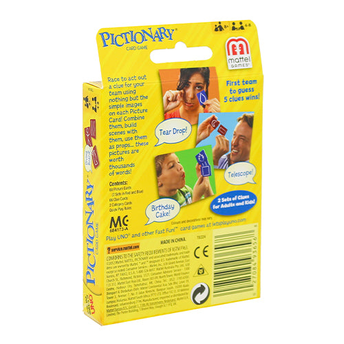 Pictionary Card Game