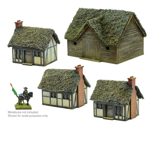 Pike & Shotte Epic Battles - Thatched Hamlet Scenery Pack