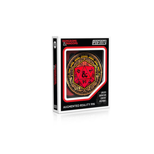 Pinfinity AR Pin: D&D - Ornate D20