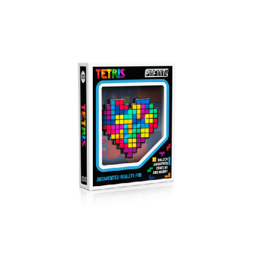 Pinfinity AR Pin: I Heart Tetris
