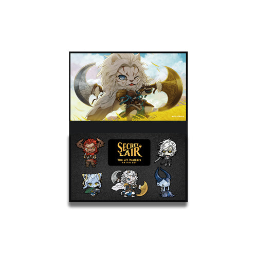 Pinfinity AR Pin: MTG - Secret Lair: Lil Walkers 5 Pin set