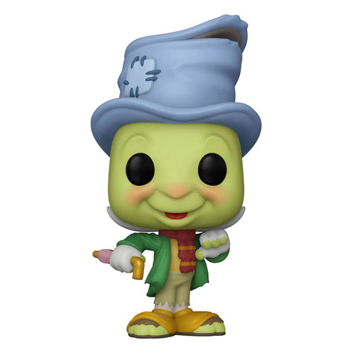 Pinocchio 80th Anniversary POP! Disney Vinyl Figure Street Jiminy 9 cm