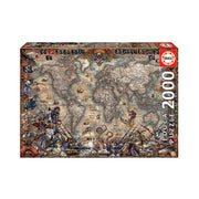Pirates Map Puzzle