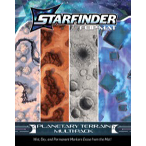 Planetary Terrain Multi-Pack: Starfinder Flip-Mat