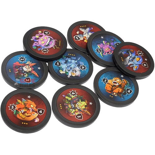 Plastic Token Pack: Masmorra Dungeons Of Arcadia