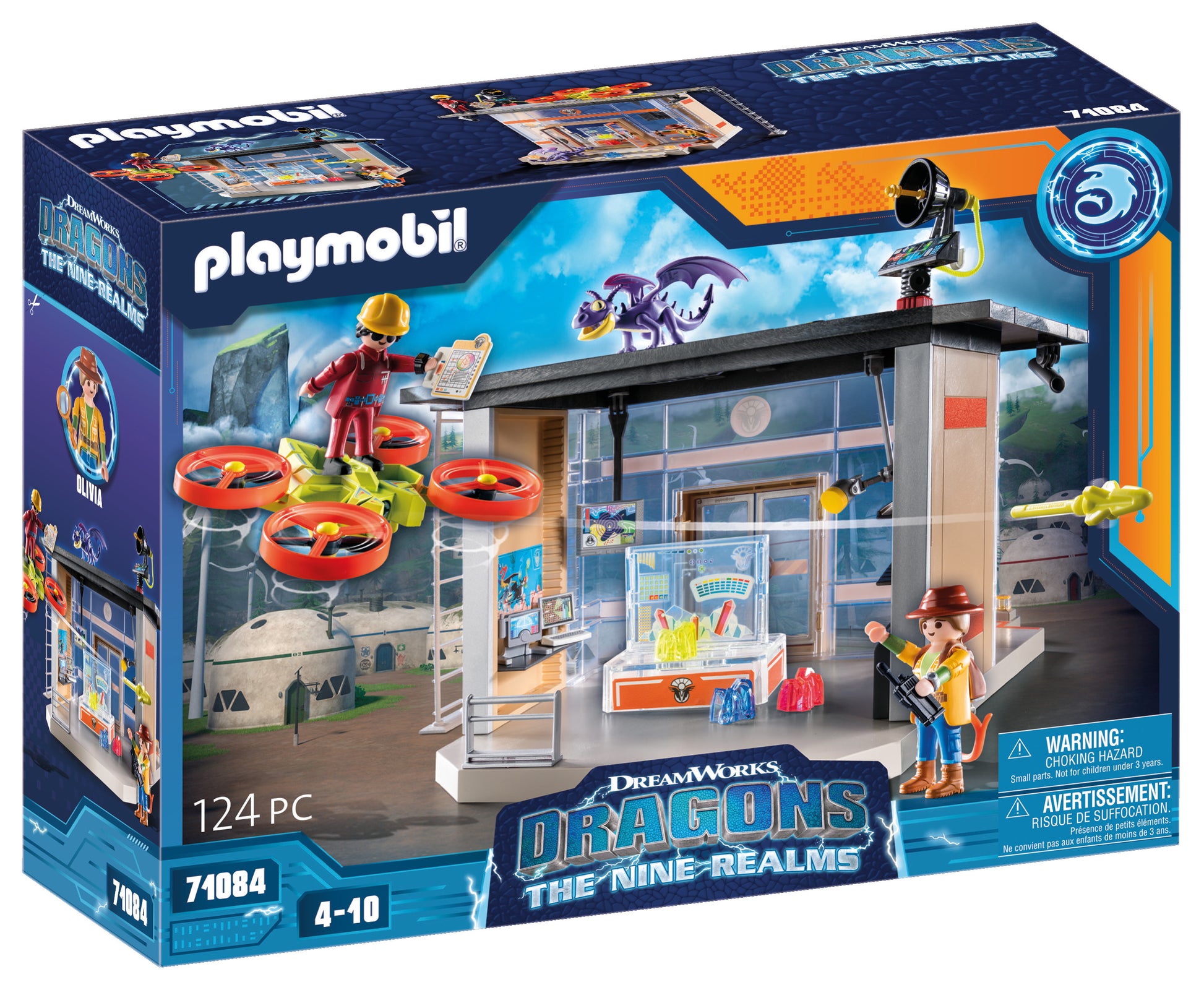 Playmobil 71084 How to Train your Dragon: Nine Realms Icarus Base