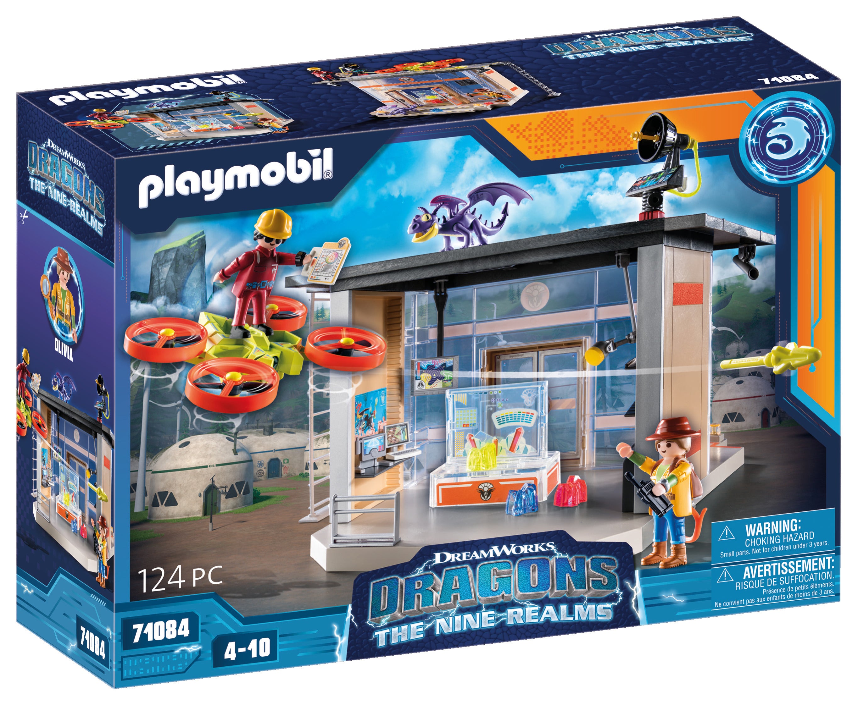 Playmobil 71084 How to Train your Dragon: Nine Realms Icarus Base