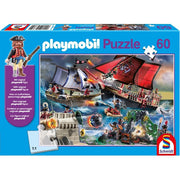 Playmobil: Pirates Paradise Puzzle & Play (60 pieces) inc. one figure
