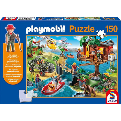 Playmobil: Tree House Jigsaw With Playmobil Figure (150Pc)