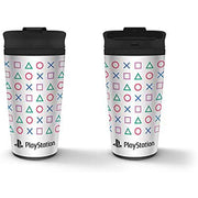 Playstation (Shapes) Metal Travel Mug