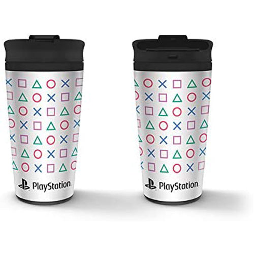 Playstation (Shapes) Metal Travel Mug