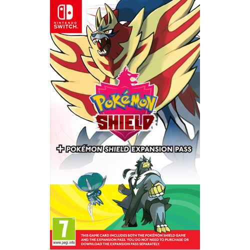 Pokémon Shield + Expansion Pass (The Isle of Armor + The Crown Tundra) - Nintendo Switch