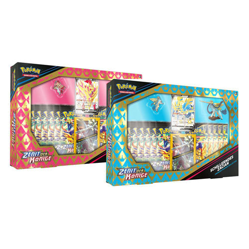 Pokémo Sword & Shield 12.5 Premium Figure Box Zacian & Zamazenta *German Version*
