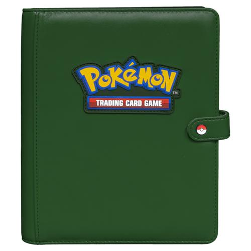 Pokemon 4-Pocket Premium Snap Binder - Green