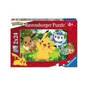 Pokémon Children's Jigsaw Puzzle Pikachu & Friends (2 x 24 pieces)